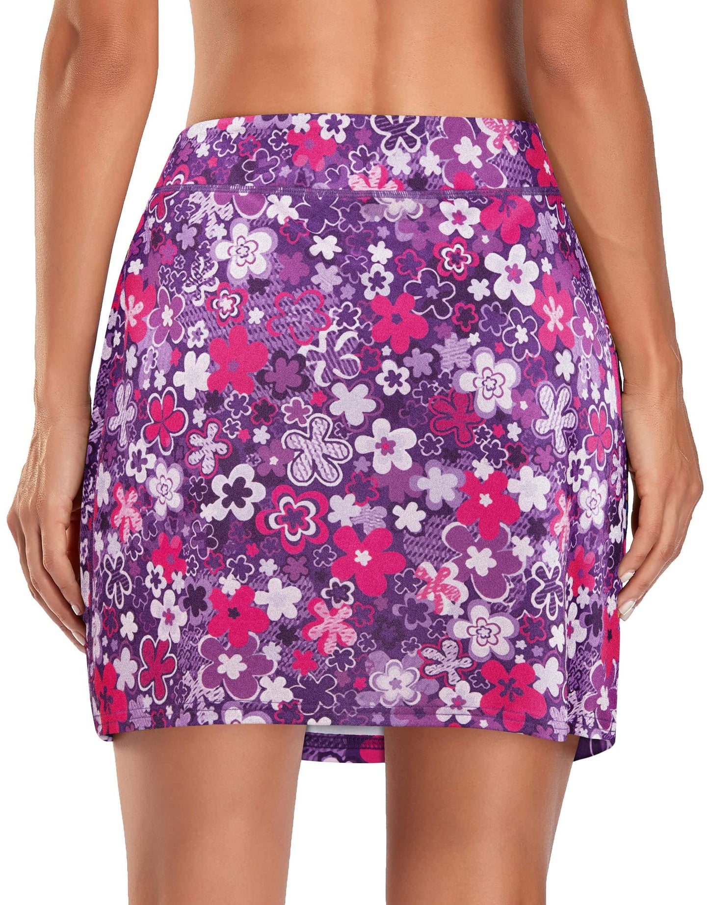 Kimmery Women's Athletic Tennis Skorts Golf Skirts with Pocket Sizes M-3XL