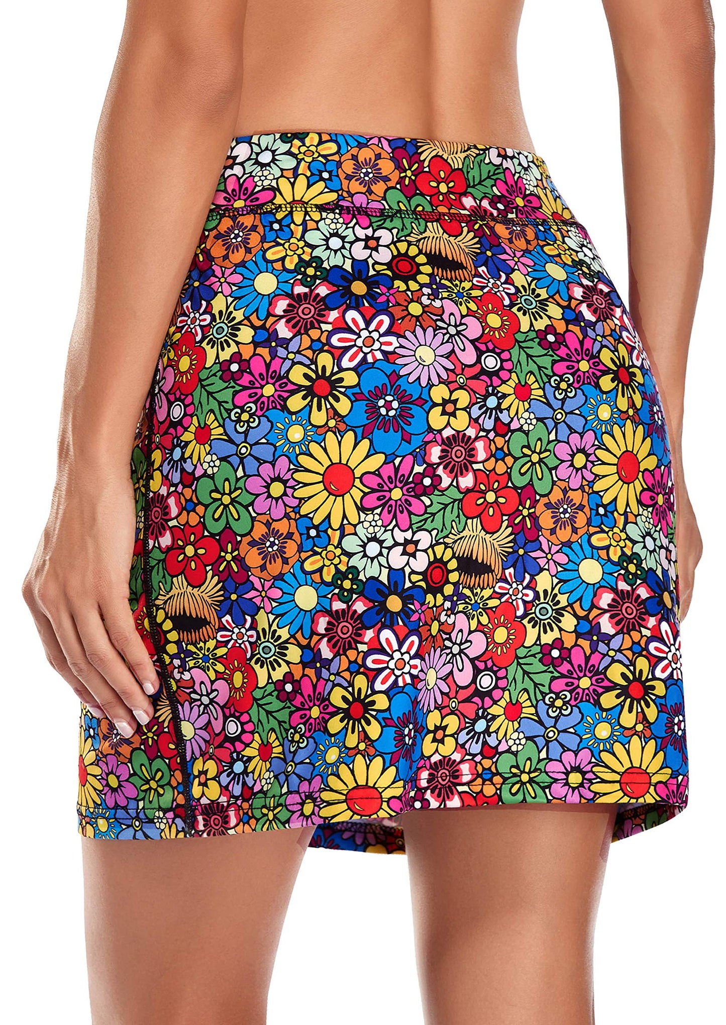 Kimmery Women's Athletic Tennis Skorts Golf Skirts with Pocket Sizes M-3XL