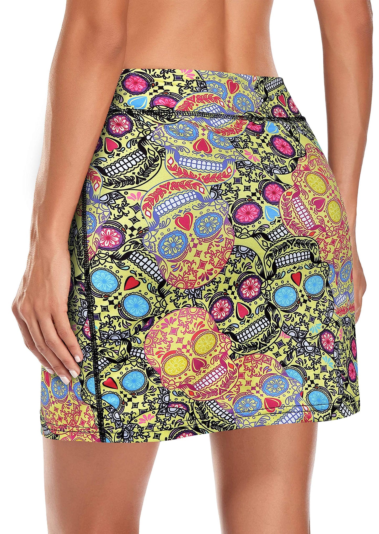 Kimmery Women's Athletic Tennis Skorts Golf Skirts with Pocket Sizes M-3XL
