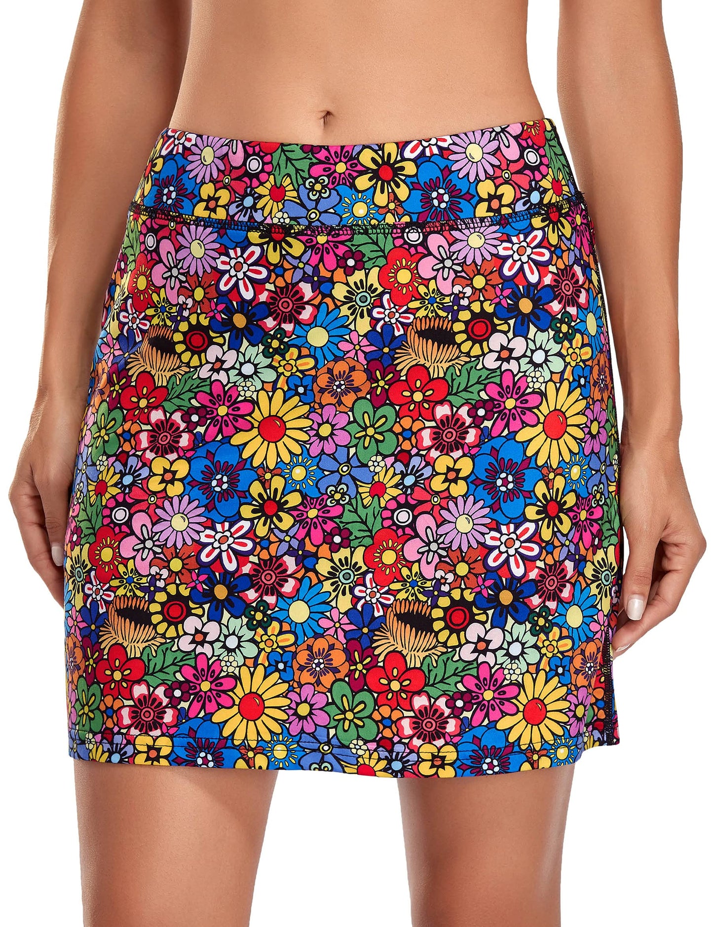 Kimmery Women's Athletic Tennis Skorts Golf Skirts with Pocket Sizes M-3XL
